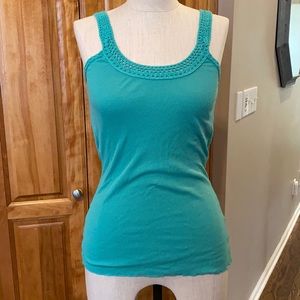 Turquoise tank